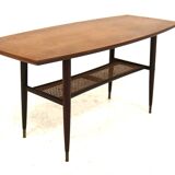 Table basse scandinave en teck, Suède, 1950