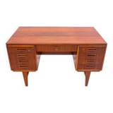 Bureau en teck, Danemark, années 1960.