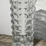 Classic transparent glass vase