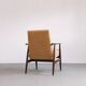 1960 Henryk Lis Mid Century Armchair in Yellow