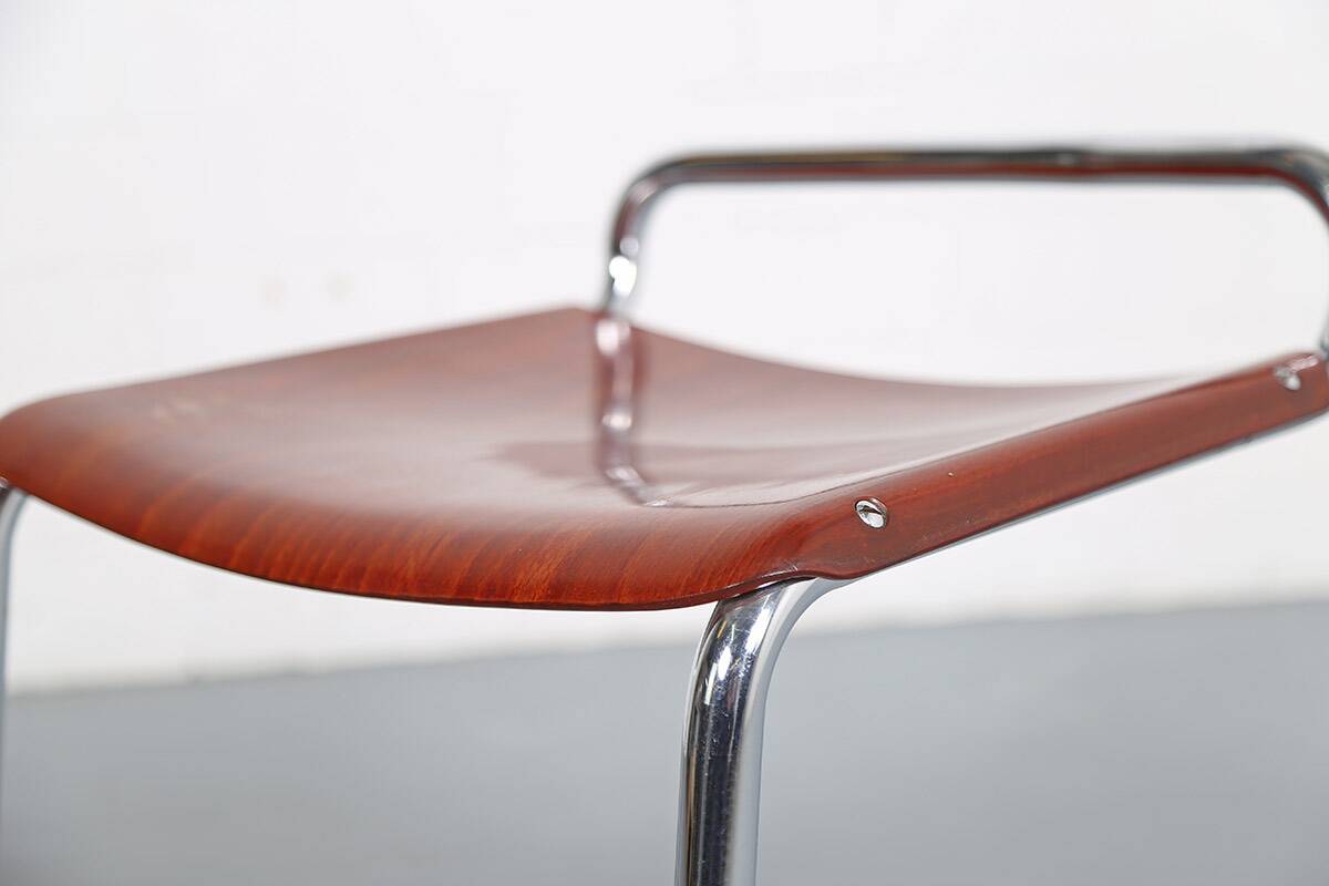 Mart Stam B37 Bremshey Bauhaus Stool 1960s