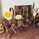Thonet wooden wall coat rack