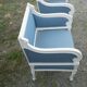 Pair of shepherdess armchairs