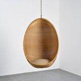 Hanging chair called "Egg" by Nanna Ditzel, design 1959