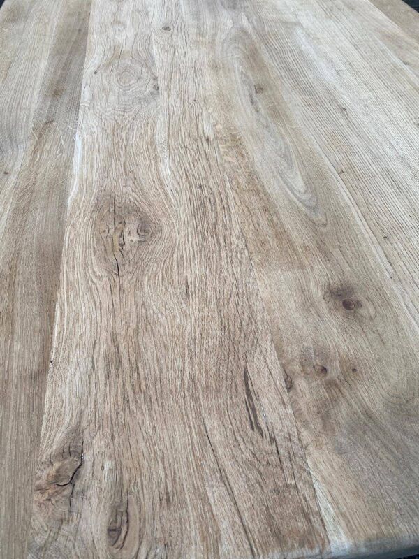 Table à manger de monastère rénovée en chêne massif du 19ème 200cm