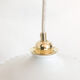 Suspension opaline vintage