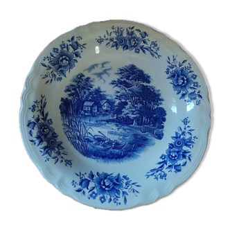 Salad Bowl Porcelain Hollow dish Sarreguemines Romantic Old dp 0522015