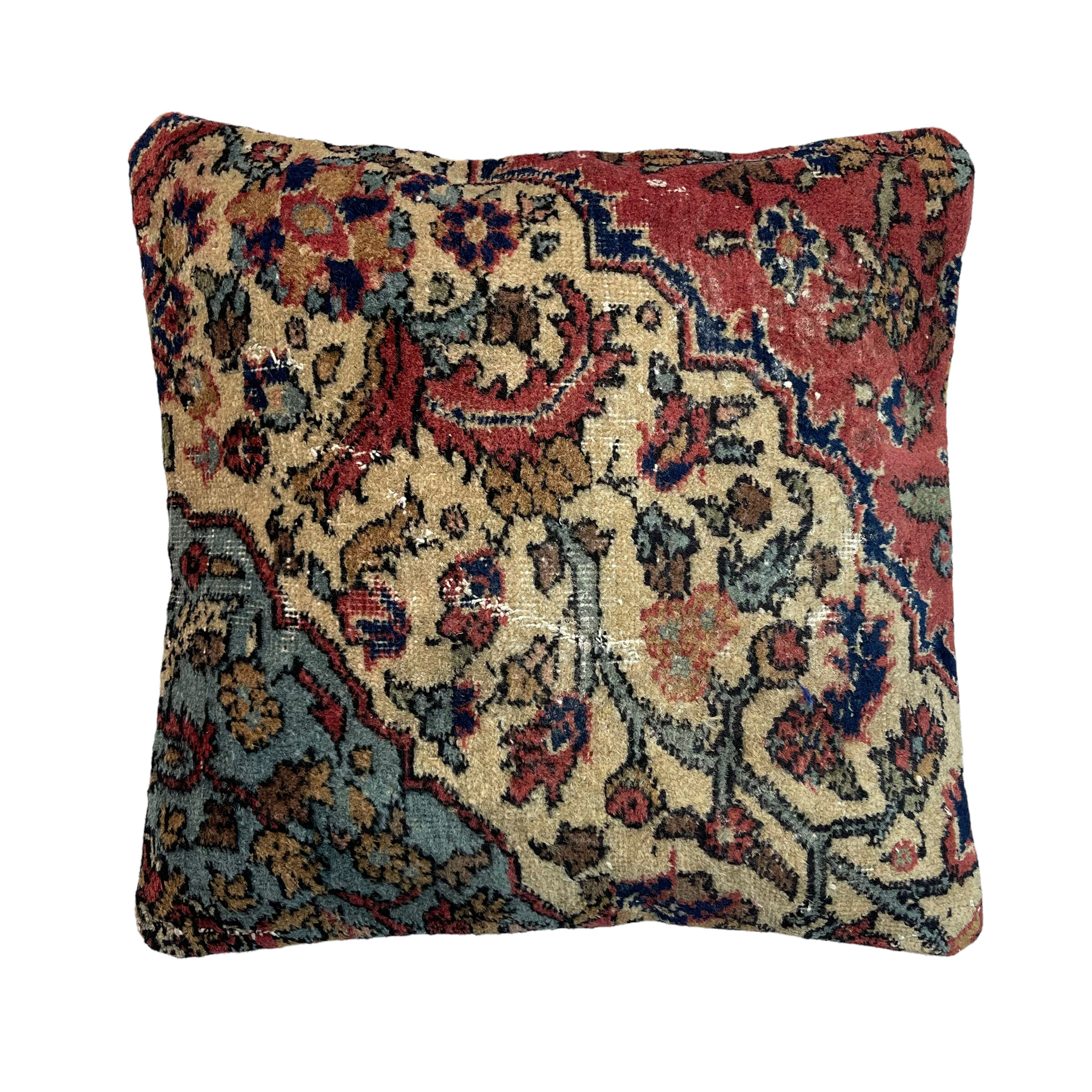 Vintage turkish rug cushion cover 45 x 45 cm