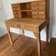 Magnificent Art Deco style secretary desk in old wood