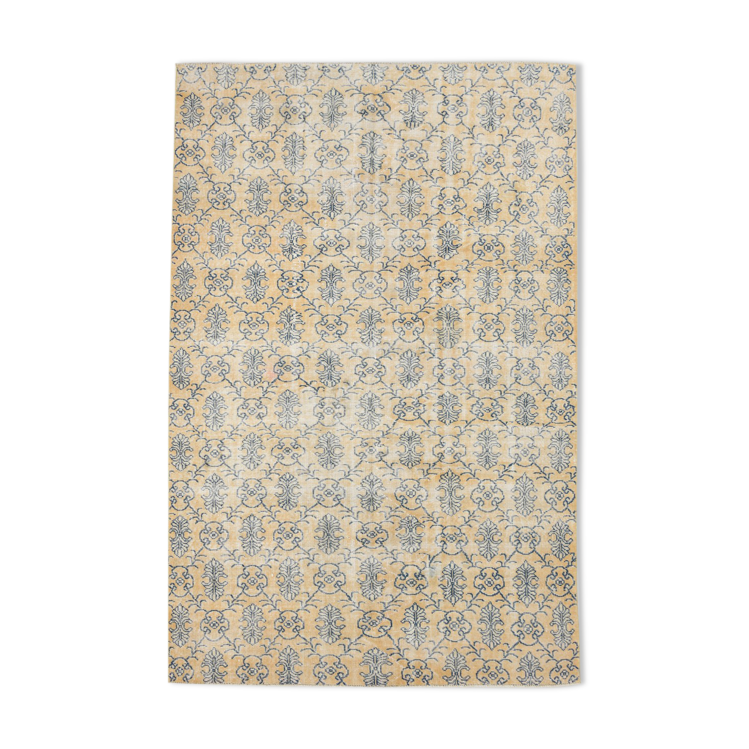Plants & floral vintage area rug 269x178cm