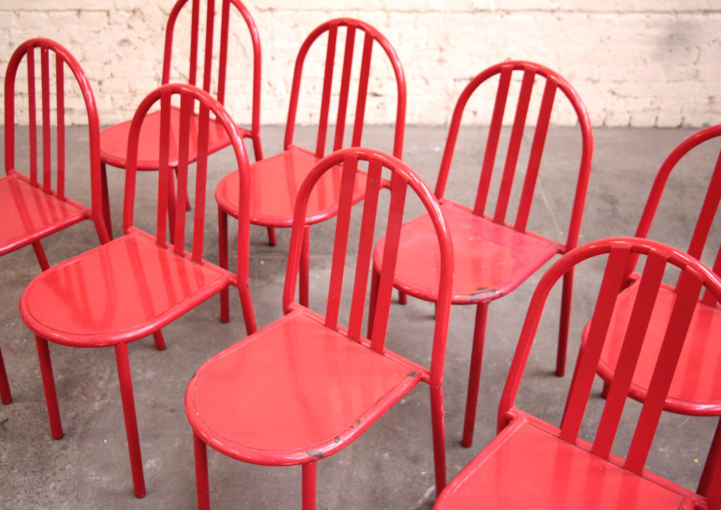 8 chairs Robert Mallet Stevens