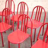 8 chairs Robert Mallet Stevens