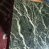 Art Deco style bedside table in marble