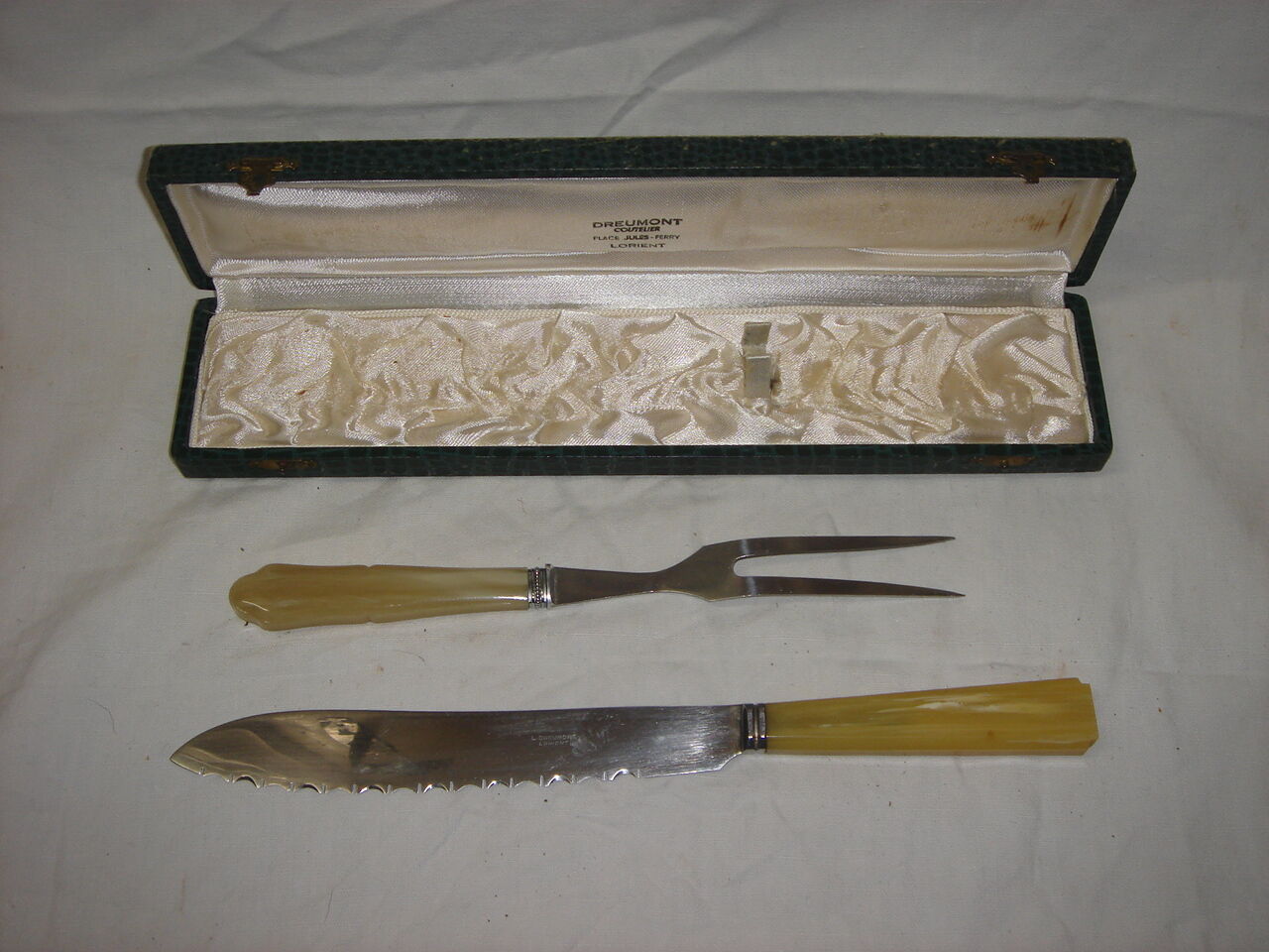 1960s Dreumont meat cutlery