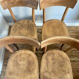 Set of 4 Thonet bistro chairs