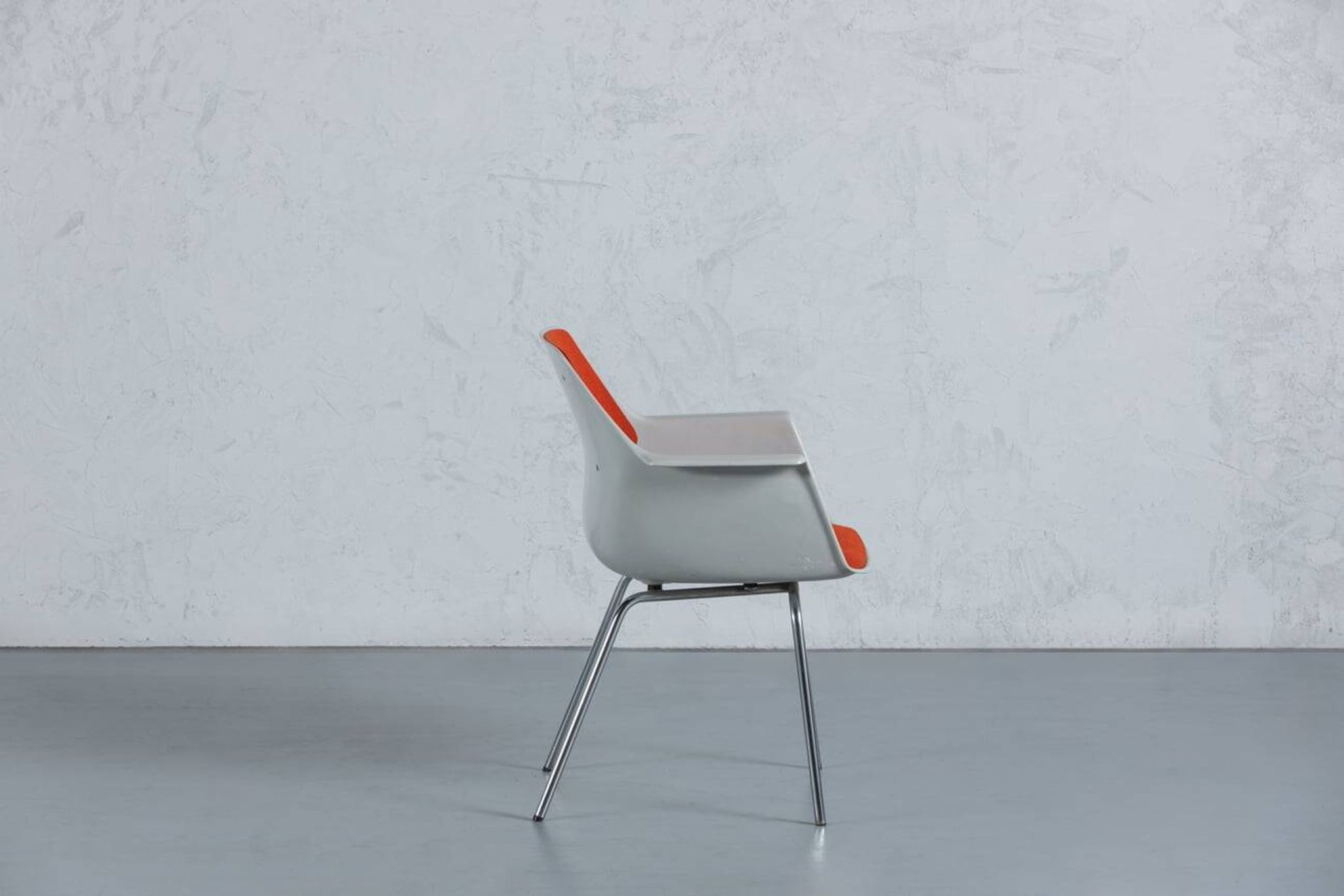 Vintage Space Age Orange Dining Chair, Italy, 1970’s