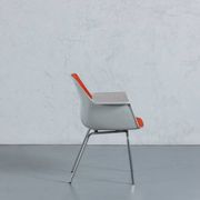 Vintage Space Age Orange Dining Chair, Italy, 1970’s