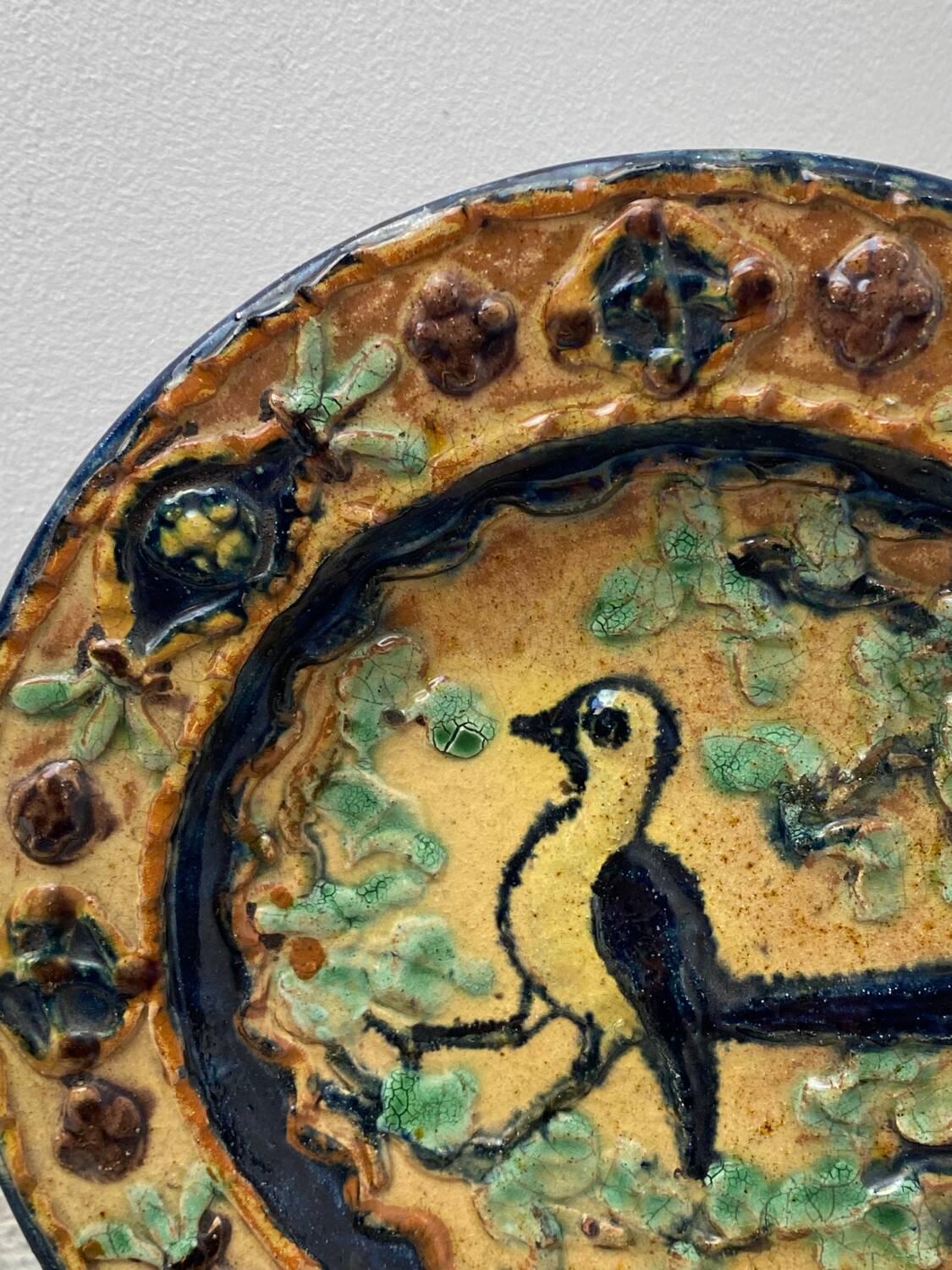 Old Troita Popa Savu ceramic plate