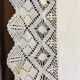 Old furniture top embroidery with spindle