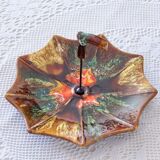 Large old ceramic umbrella tray