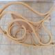 Rocking-chair bois et cannage