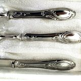 Box set for 3 silver-plated cutlery 800 old Solingen hallmark
