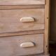 Solid wood chest of drawers
