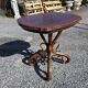 Thonet No. 1 curved wooden side table from the 19th century.