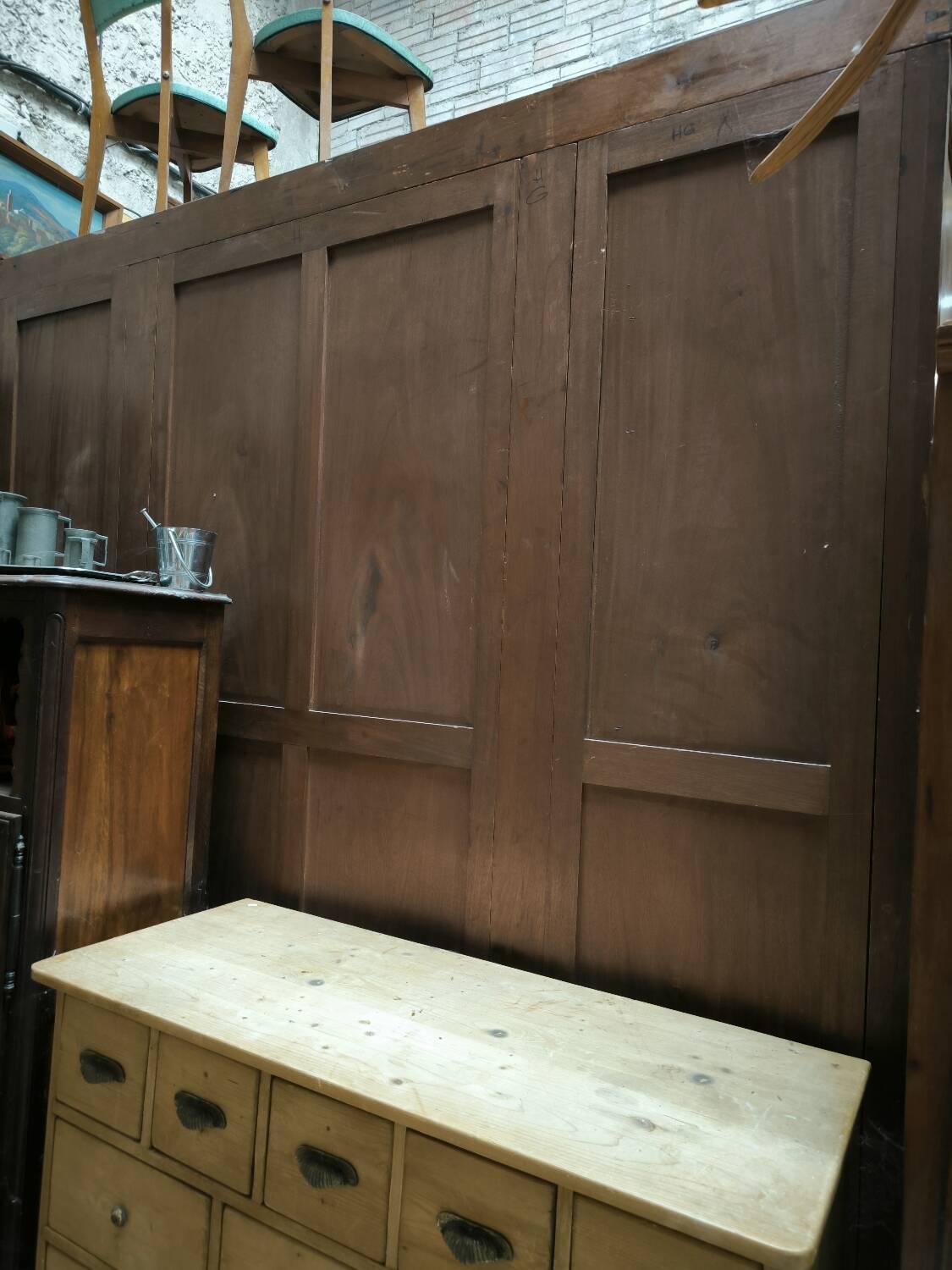 Armoire 3 portes style Régence 1910-1920