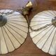 Suspension style Tiffany vintage, opal glass lampshade Ø45cm