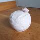 Spherical box in pink ceramic Willemse