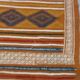 Tapis kilim berbère traditionnel multicolore 100x200cm