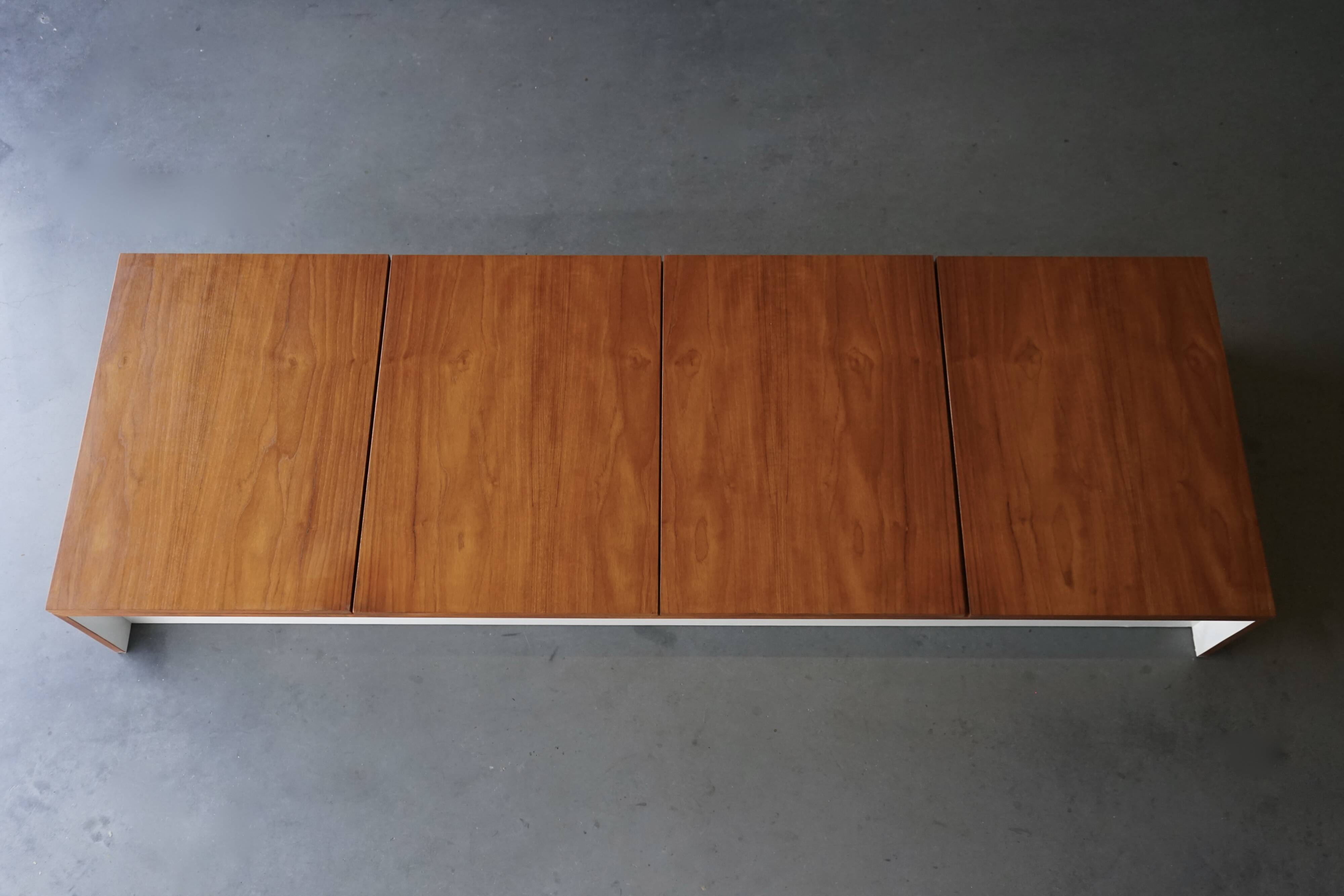 Armoire murale sur mesure par Wim Den Boon, années 1960