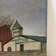 The windmill, oil on canvas signed Edgardo Ribeiro (1921-2005)