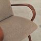 Pair of grey mottled armchairs by Jaroslav Smidek for TON Bystrice