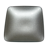 Designer silver glass empty tray