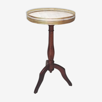 Pedestal table form Bouillotte Louis XVI