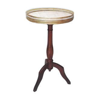 Pedestal table form Bouillotte Louis XVI
