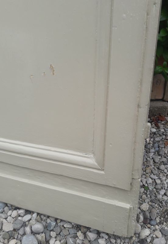 Old glazed communication door, 81x224cm