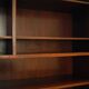 Mahogany bookcase, Danish design, 1970s, manufacturer: Omann Jun