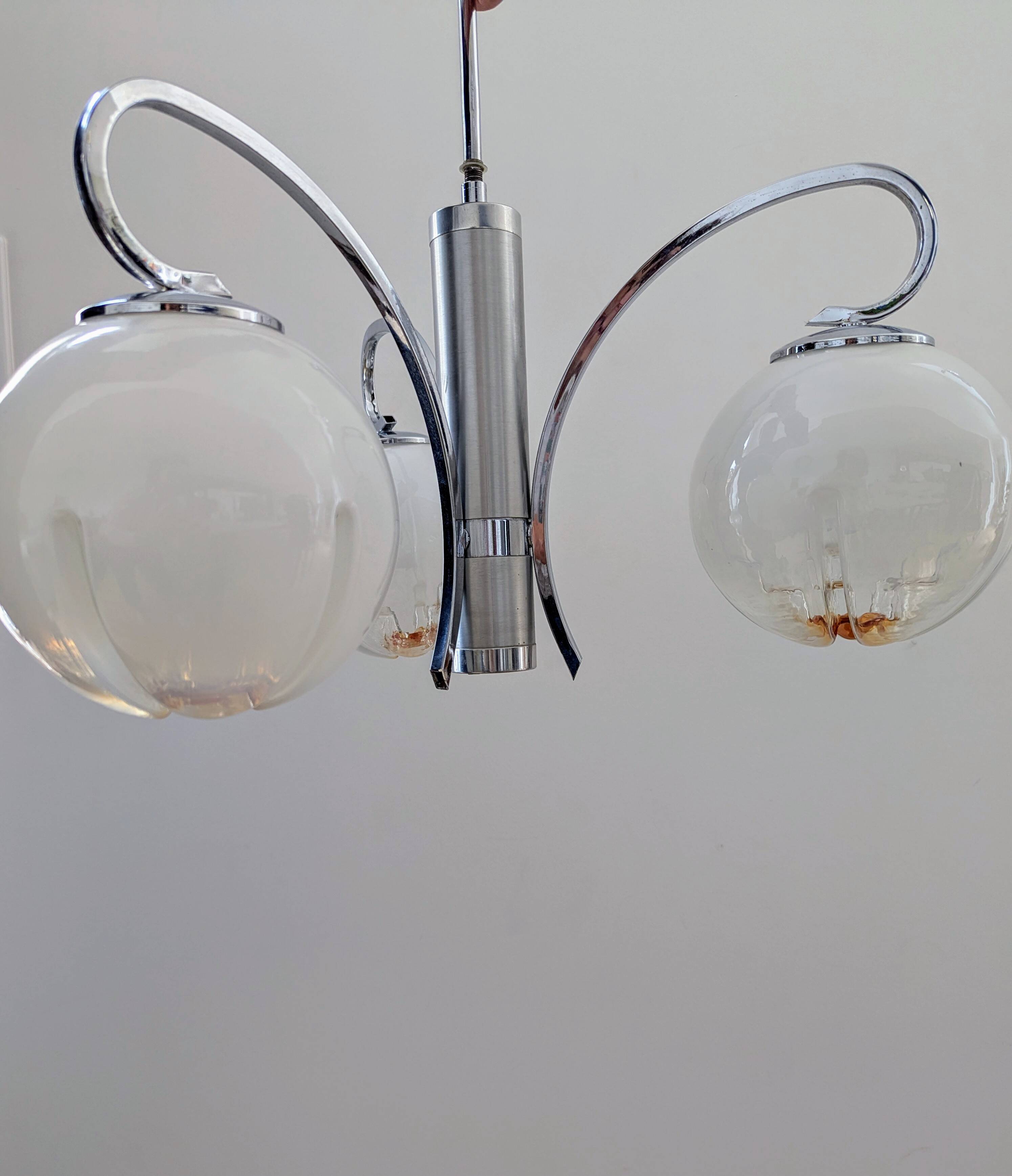 Delmas 3-branch chandelier