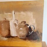 Oil painting painting