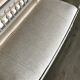Two-seater bench with balusters