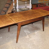 Table extensible vintage en chêne