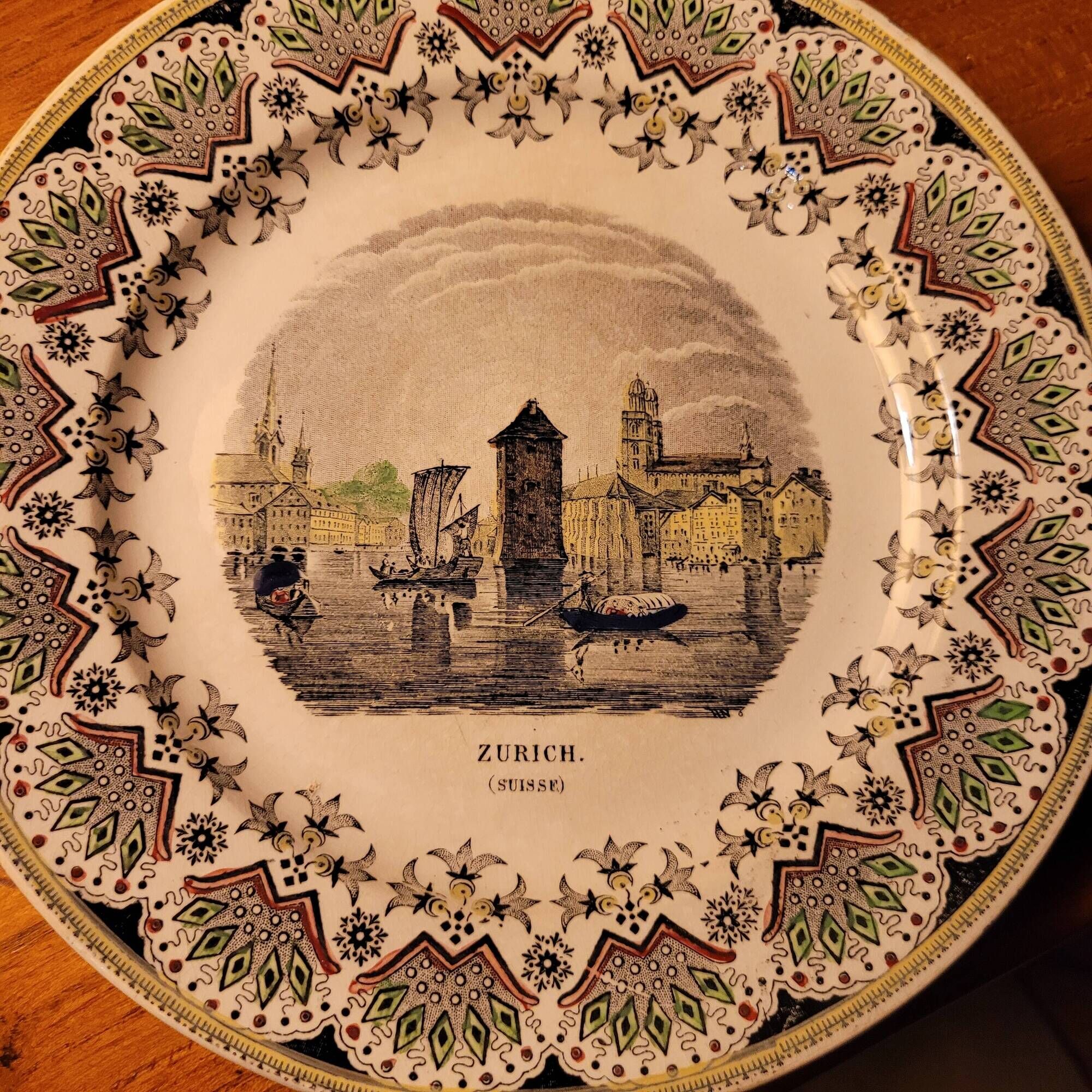 Assiettes creil et montereau