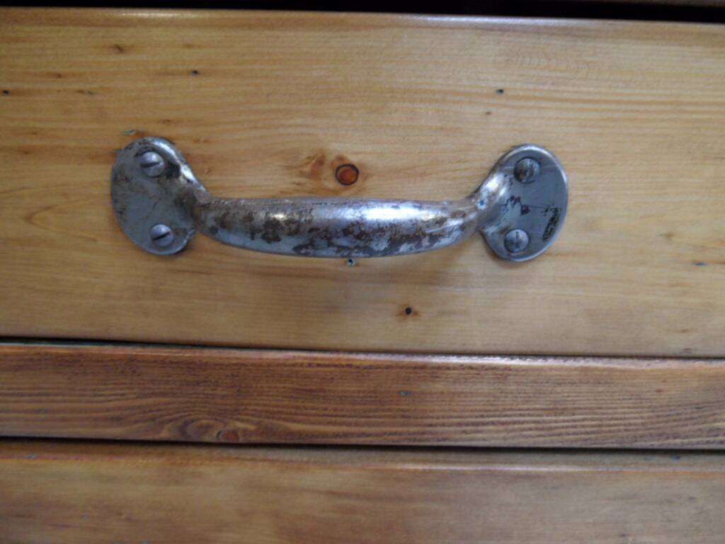 Classeur d'apothicaire vintage avec tiroirs