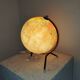 Lampe mappemonde globe terrestre années 50