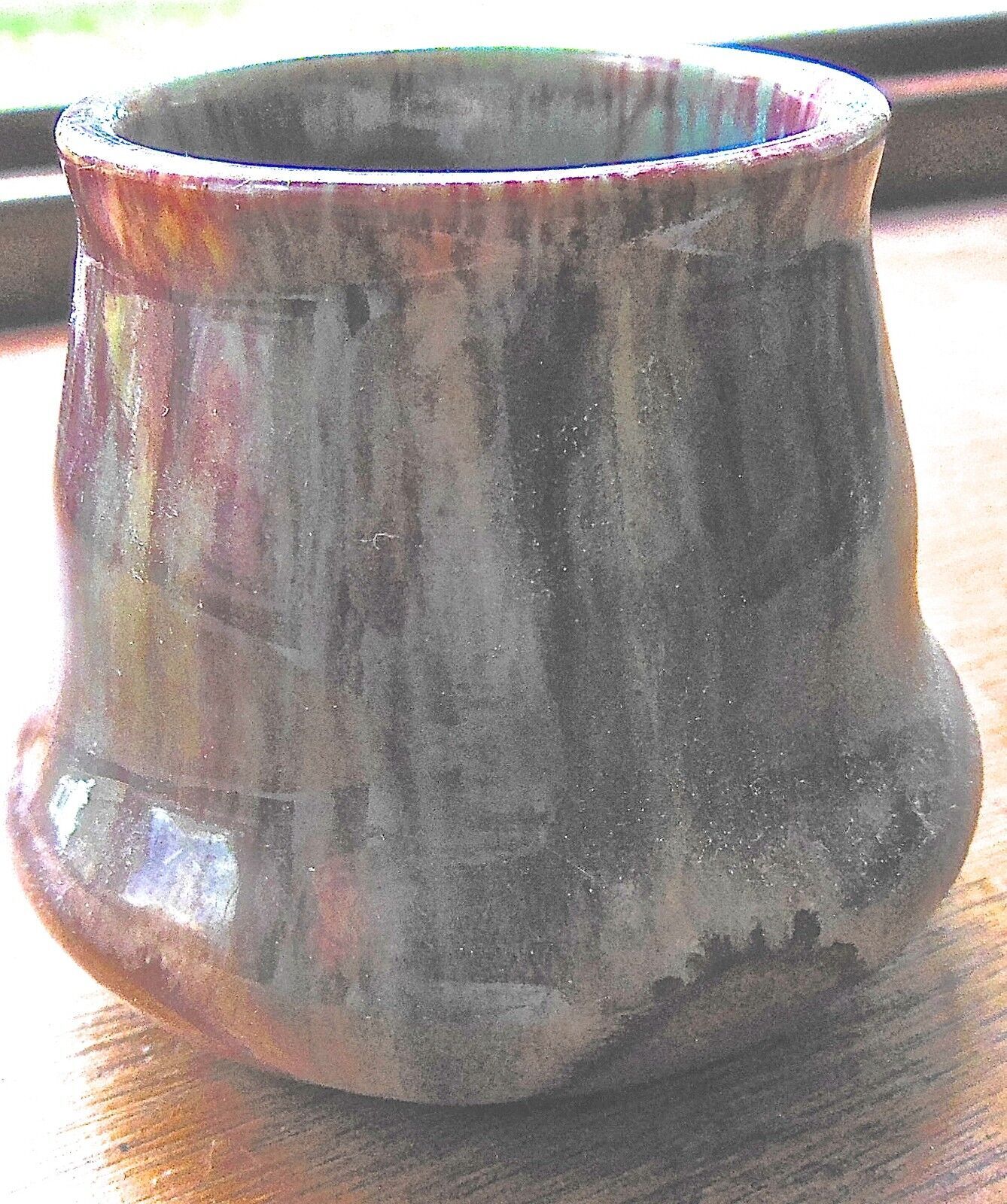 Old sandstone vase from Puisaye: LACHENY (1927-1974)