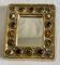 Ceramic mirror by manon thomas (vallauris) vintage 1960