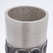 Dried flowers Aluminum Vase - Willy Luyckx for Aluclair 1970s